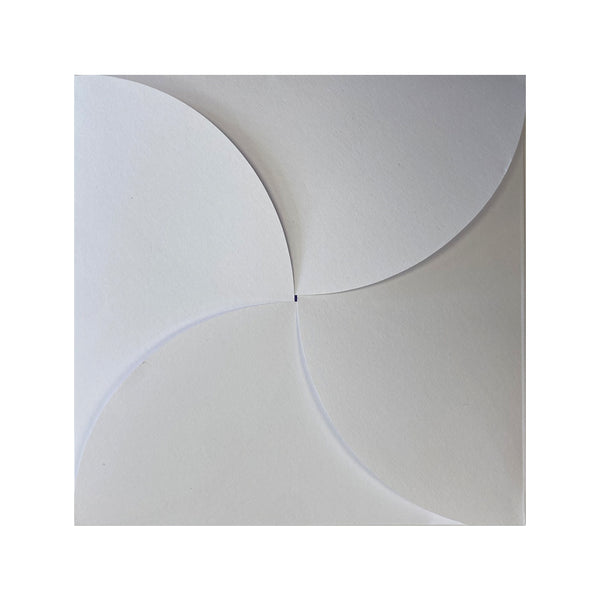Bright White - 120x120mm (BUTTERFLY)
