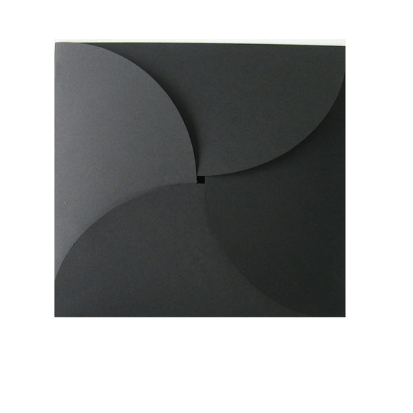 Pure Black - 120x120mm (BUTTERFLY)