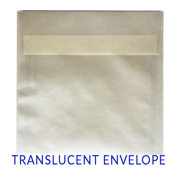 Translucent Pearl - (170x170mm SQUARE)