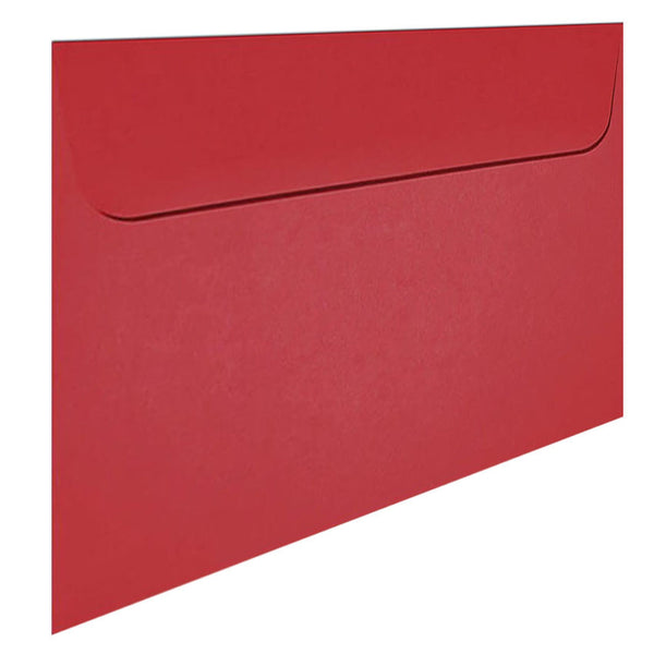 C4 red envelope fits A4 insert