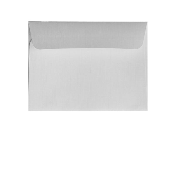 small white textured wallet envelope