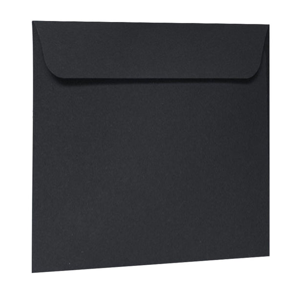 Pure Black Envelope - 215x215mm (SQUARE)