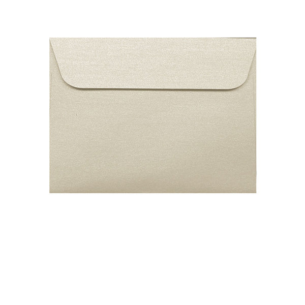 ivory cream metallic small wallet envelope