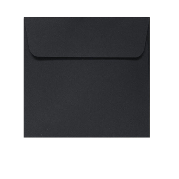 130mm square black envelope