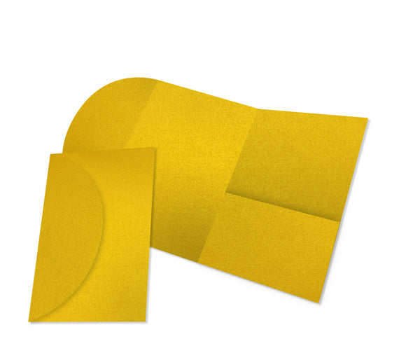 A6 Pocketfold 115x158mm - Metallic & Coloured