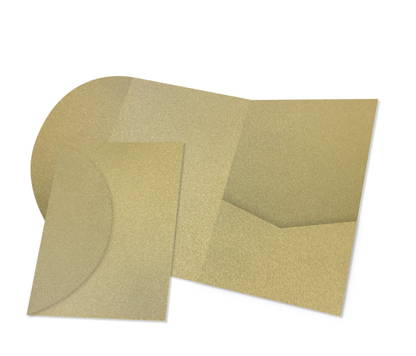 A5 Pocketfold 158x220mm - Metallic & Coloured