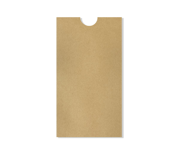 SLEEVE POCKET 76x140mm Metallic & Coloured