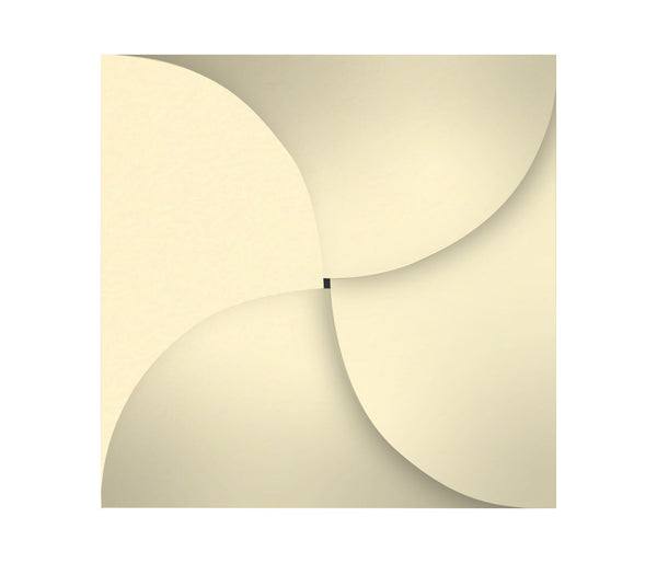 Pure Ivory - 160x160mm (BUTTERFLY)