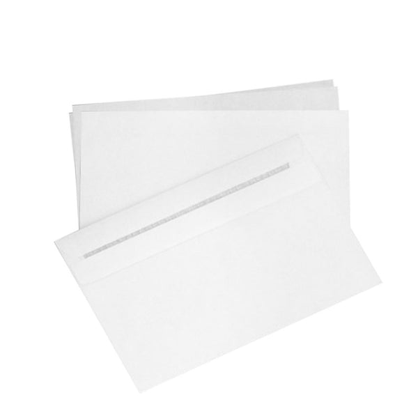 Essential White Self Seal - 114x162mm (C6)