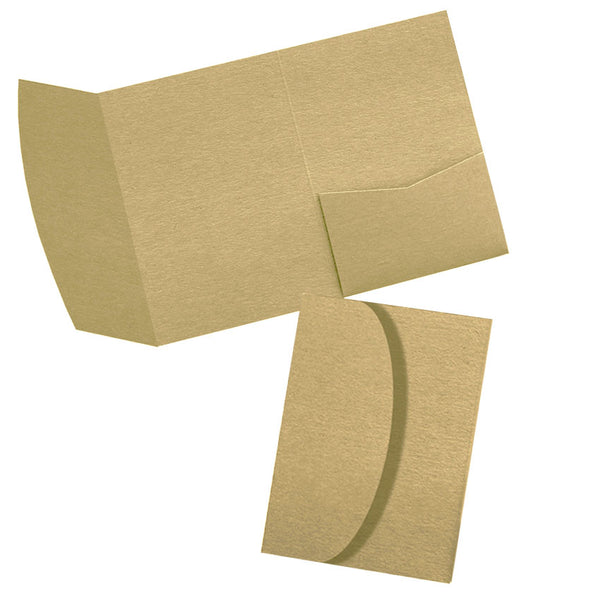 Pocketfold 158x220mm (A5) Metallic & Coloured