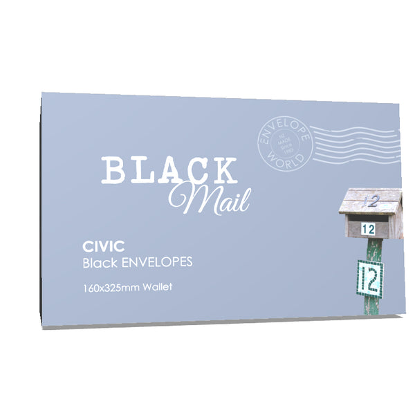 Pure Black - 160x325mm (CIVIC)