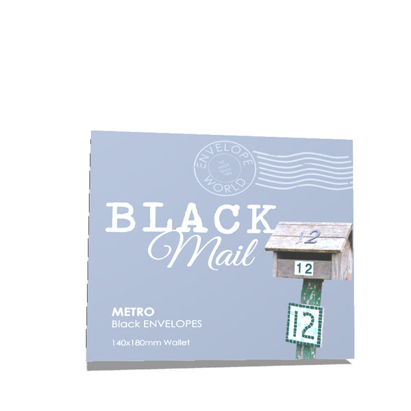 Pure Black - 140x180mm (METRO)