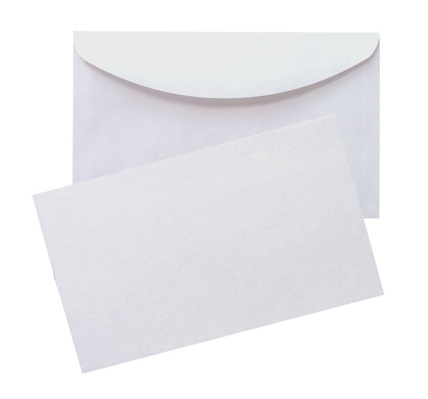 White Gummed Seal - 114x162mm (C6)