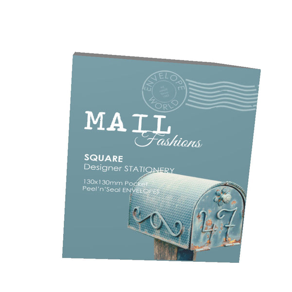 Pure Smooth White Envelope - 130x130mm (SQUARE)