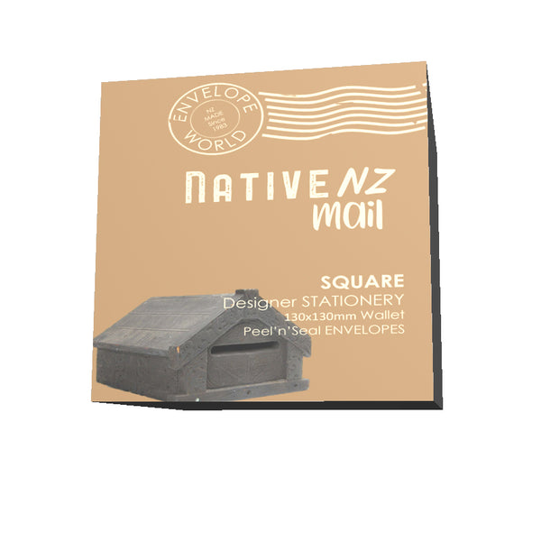 Kraft - 130x130mm (SQUARE)