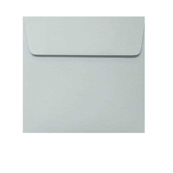 small 120mm square grey envelope