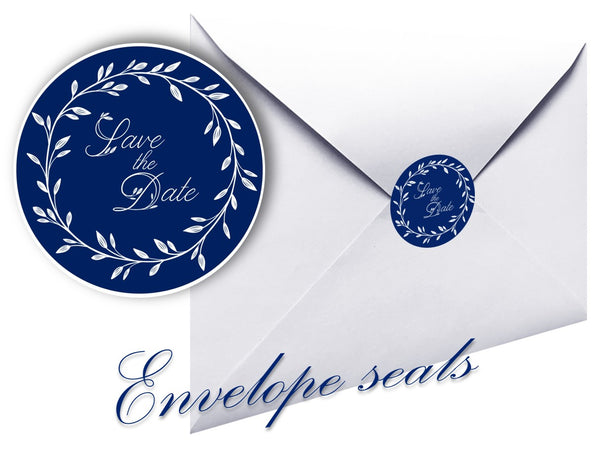 Save the Date Seal - 30mm Round