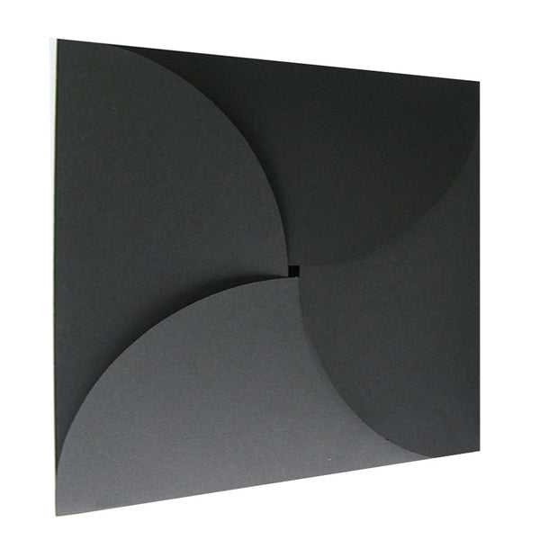 Pure Black - 215x215mm (BUTTERFLY)