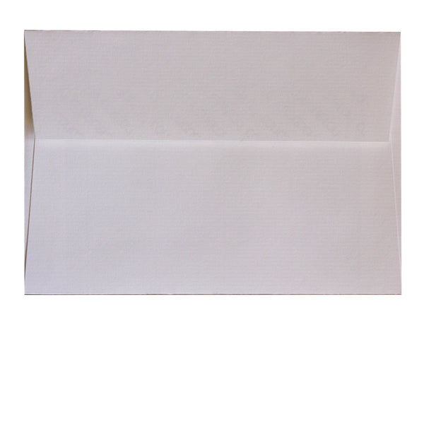C6 textured White envelope